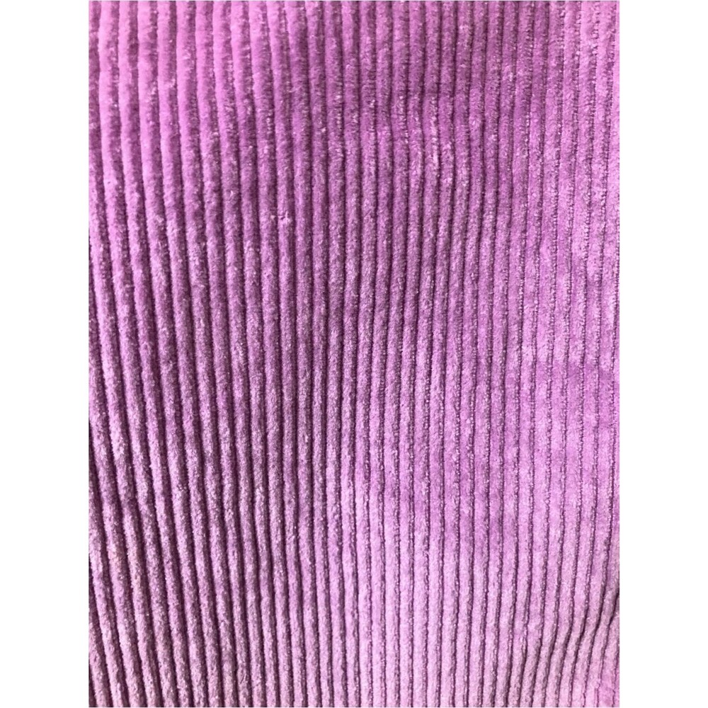 Parallel Trouser Cord Lilac Size M Pop of Color Purple Corduroy Spring Summer - Picture 8 of 12